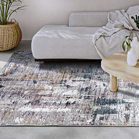 Teppich ELLE DECORATION "Malard", blau