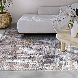 Teppich ELLE DECORATION "Malard", grau