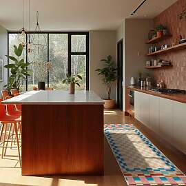 Teppich FLAIR RUGS "CHECKERED BORDER",