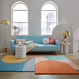 Teppich FLAIR RUGS "LOZENGE", leuchtend
