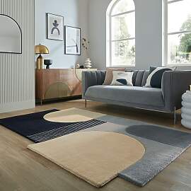 Teppich FLAIR RUGS "LOZENGE", monochrom, 