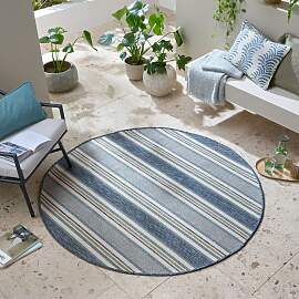 Teppich FLAIR RUGS "Roma Stripe", blau,