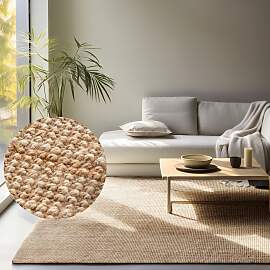 Teppich HANSE HOME "Jaipur Juteteppich, als