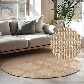 Teppich HANSE HOME "Jaipur Juteteppich, als