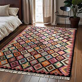 Teppich HANSE HOME "Kelim Zara", schwarz 