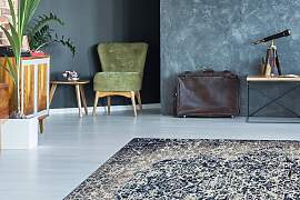 Teppich KAYOOM "River 140", grau (grau,