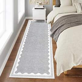 Teppich Läufer 60x230 cm, Waschbarer