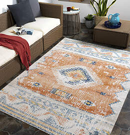 Teppich LIVABLISS "BAGO", bunt, B:200cm