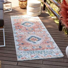 Teppich LIVABLISS "BAGO", bunt, B:80cm
