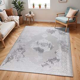 Teppich LIVABLISS "CARMEL", weiß,