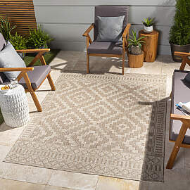 Teppich LIVABLISS "KURA", braun, B:200cm 