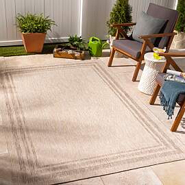 Teppich LIVABLISS "LENON", braun (tan),