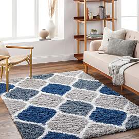 Teppich LIVABLISS "SMOLENSK", blau