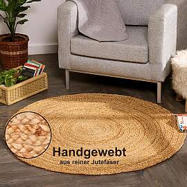 Teppich "Lola", beige (natur), B:120cm