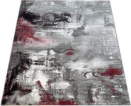 Teppich PACO HOME "Canvas 754", grau