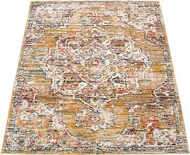 Teppich PACO HOME "Herbete 734", gelb,