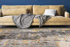 Teppich PADIRO "Sinai 225", blau (grau,