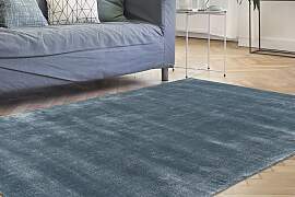 Teppich PADIRO "Village 125", blau,