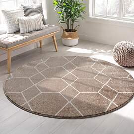 Teppich SANAT "Trellis", beige, H:10mm