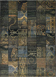 Teppich THEKO "Gabiro 5504", blau,