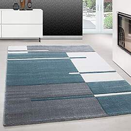 Teppium Moderner Kurzflor Teppich Läufer Flur 80