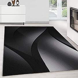 Teppium Moderner Kurzflor Teppich Läufer Flur 80