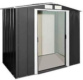 tepro Gerätehaus Eco 6x4, anthrazit/weiß, 1 St.