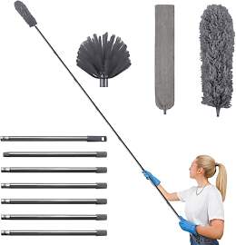 Terafeels 310 cm Staubwedel Lang Teleskop