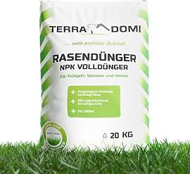 TerraDomi Rasendünger Frühjahr & Sommer 20kg 