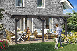 Terrassendach SKANHOLZ "Bormio",