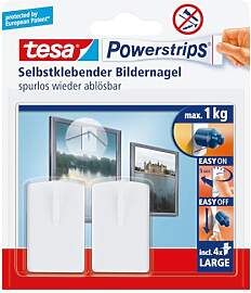 tesa Bilder-Nagel, 2er Set - Klebenagel für