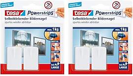 tesa Bilder-Nagel, 2er Set - Klebenagel für