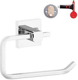 tesa DELUXXE Toilettenpapierhalter ohne Deckel,