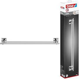 tesa EKKRO Doppel-Handtuchstange, verchromt -