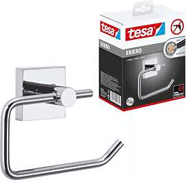 tesa EKKRO Toilettenpapierhalter, verchromt -