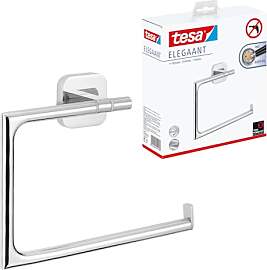 tesa ELEGAANT Handtuchring, verchromt -