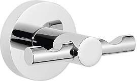 tesa EXXCELLENT Doppel-Handtuchhaken, verchromt -