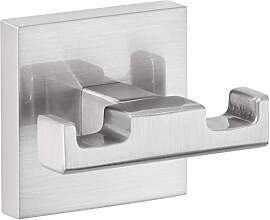 tesa EXXCLUSIV Doppel-Handtuchhaken, verchromt -