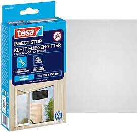 tesa Insect Stop Klett Fliegengitter für Fenster
