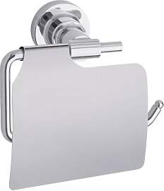 tesa LUUP Toilettenpapierhalter mit Deckel,