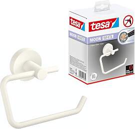 tesa Moon White Toilettenpapierhalter, matt weiß