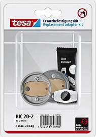 tesa Power.Kit-Adapter BK20-2, selbstklebendes