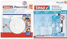 tesa Powerstrips Deckenhaken - Selbstklebender
