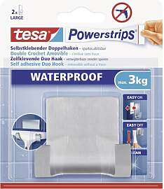 tesa Powerstrips Doppelhaken Waterproof Zoom -