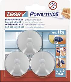 tesa Powerstrips Haken Small RUND -