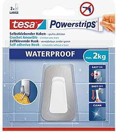 tesa Powerstrips Haken (Waterproof Large