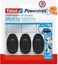 tesa Powerstrips Klebehaken Small Oval - 3 x