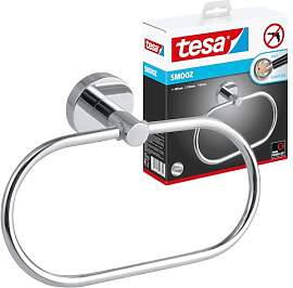 tesa SMOOZ Handtuchring, verchromt -