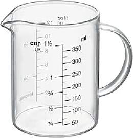 Tescoma Messbecher Glas 350ml aus