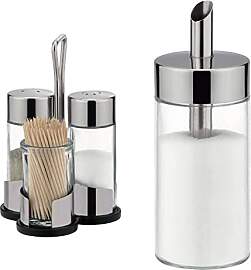 Tescoma Tischset, Silber/Schwarz, 13.5 x 3.5 x 8.5 